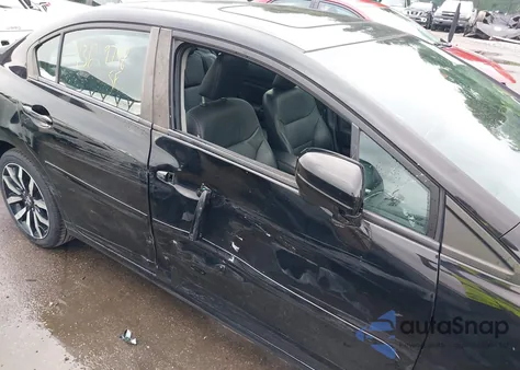 2015 Honda Civic Ex-L из США, поврежденный, VIN 2HGFB2F96FH529643